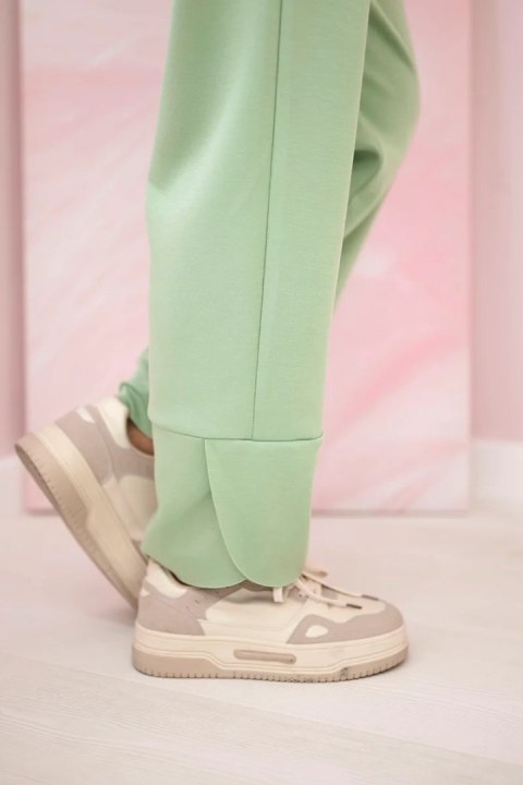 Komplet bluza + spodnie masełko pistacjowy uniwersalny